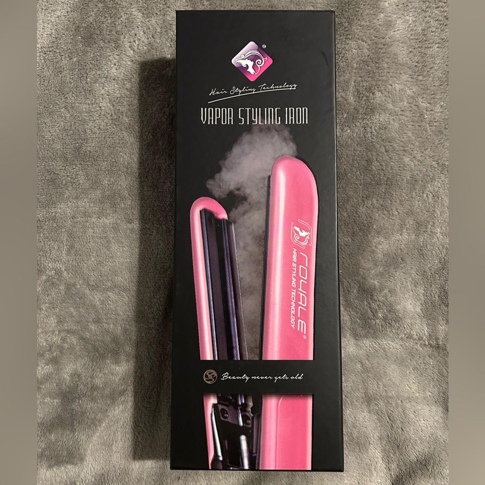Royale Pro Vapor Styling Iron NIB